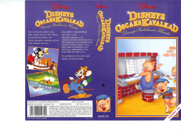 Tecknat Barn Svenska:Den Fula Ankungen (1939 Walt Disney Home Video AB) VHSRIPPEN (Svenska) Hela Fil